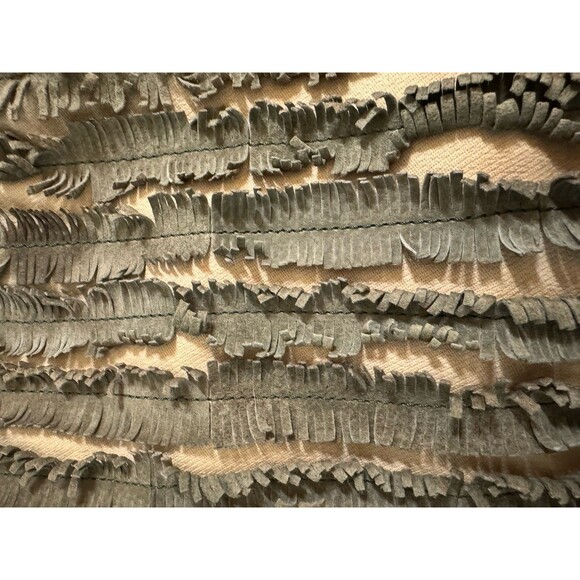 Gianni Conti Leather Purse Fringe Detail Satchel Crossbody Boho Italian EUC - Picture 11 of 13